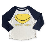 Rowdy Sprout Talking Heads l/s Raglan Tee ~ Vintage White/Black