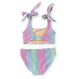 Shade Critters Shimmer Bunny Tie Bikini ~ Ocean Ombre