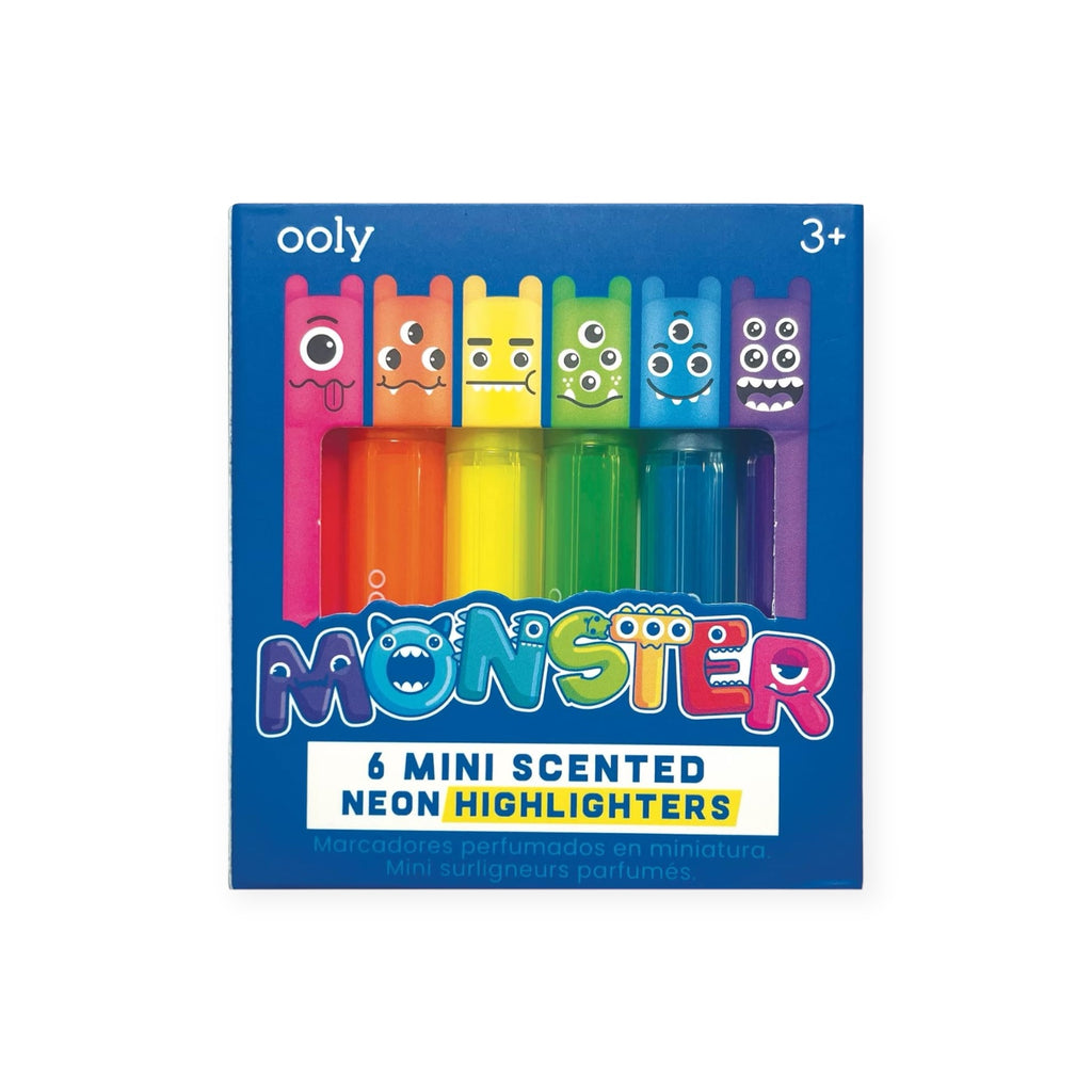 Ooly Mini Monster Scented Highlighter Markers