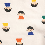 Bobo Choses Baby Game Pawns Print Sweatshirt & Joggers Set ~ White