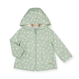 Mayoral Baby Girl Printed Raincoat ~ Daisies/Aloe