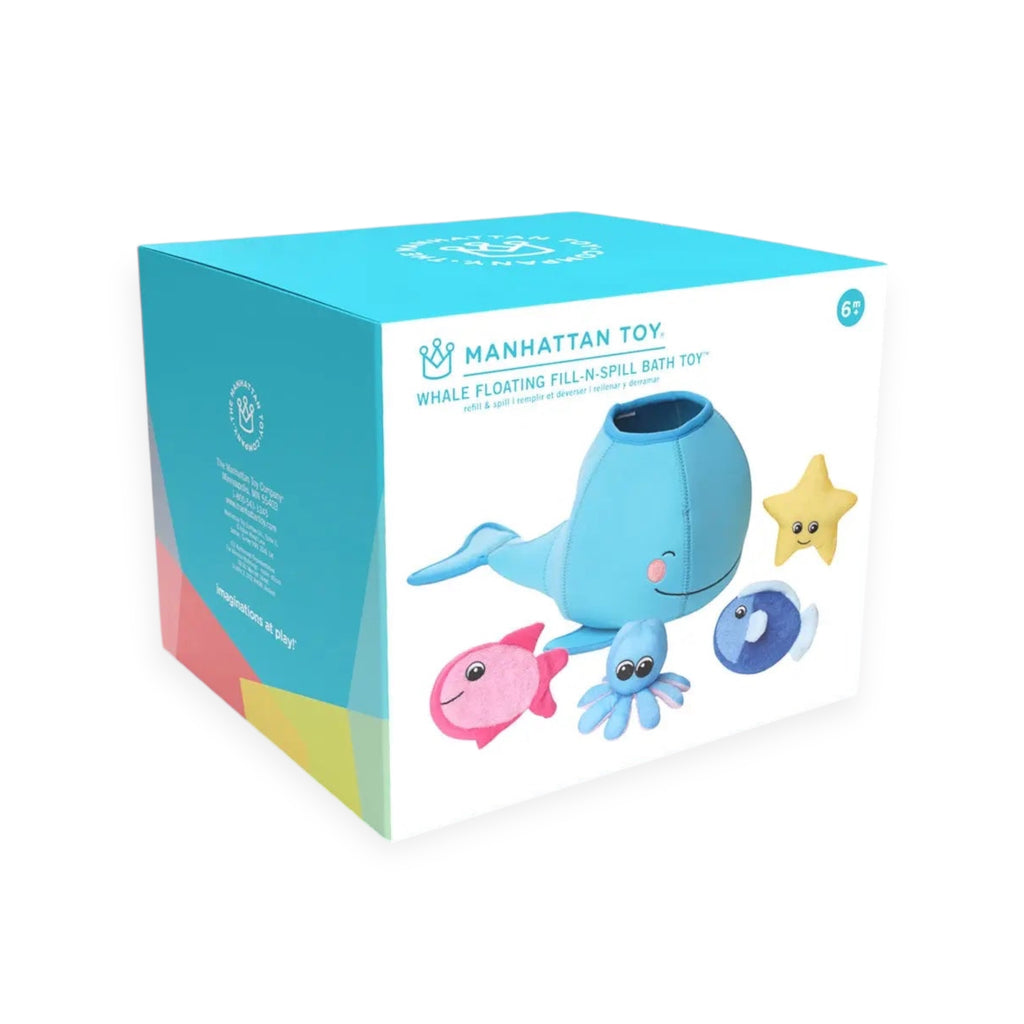 Manhattan Toy Whale Fill & Spill Bath Toy