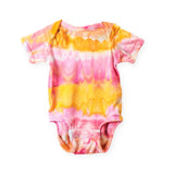 The Wildest Company Ice-Dyed Onesie & Hat Set ~ Golden Hour