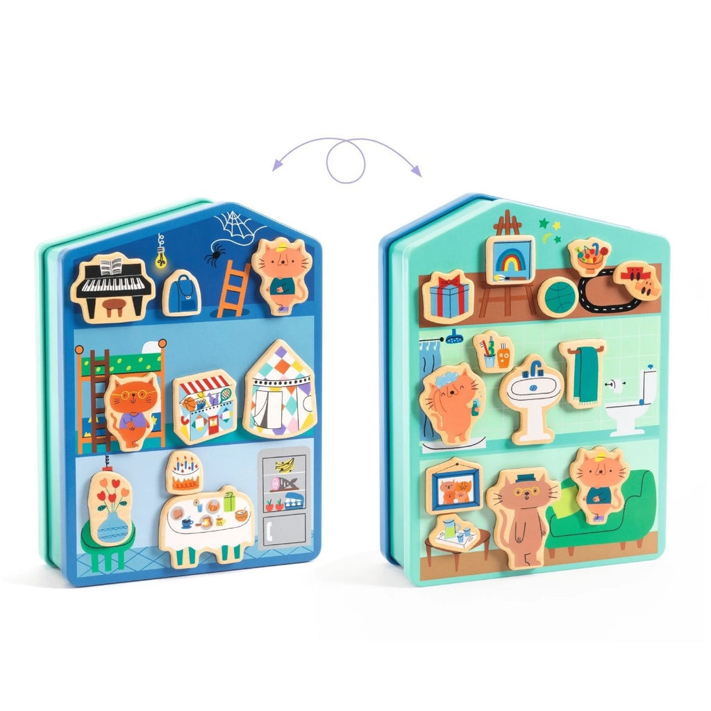 Djeco InZeHouse Magnetic Play Set