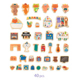 Djeco InZeHouse Magnetic Play Set
