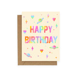 Adelfi Rainbow Block Birthday Card