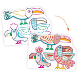 Djeco Wild Families Coloring Set