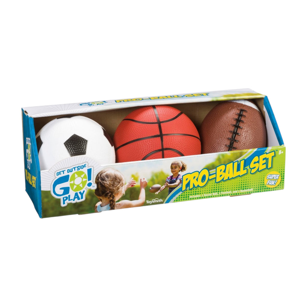 Toysmith Get Outside Go Play! Pro Ball Set