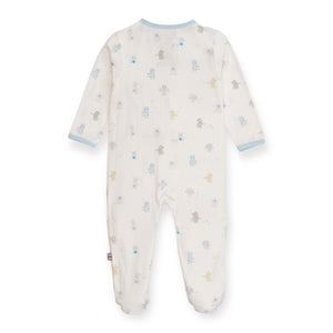 Magnetic Me Modal Footie ~ Baby Beats Blue