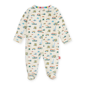 Magnetic Me Modal Footie ~ Dumps Like a Truck