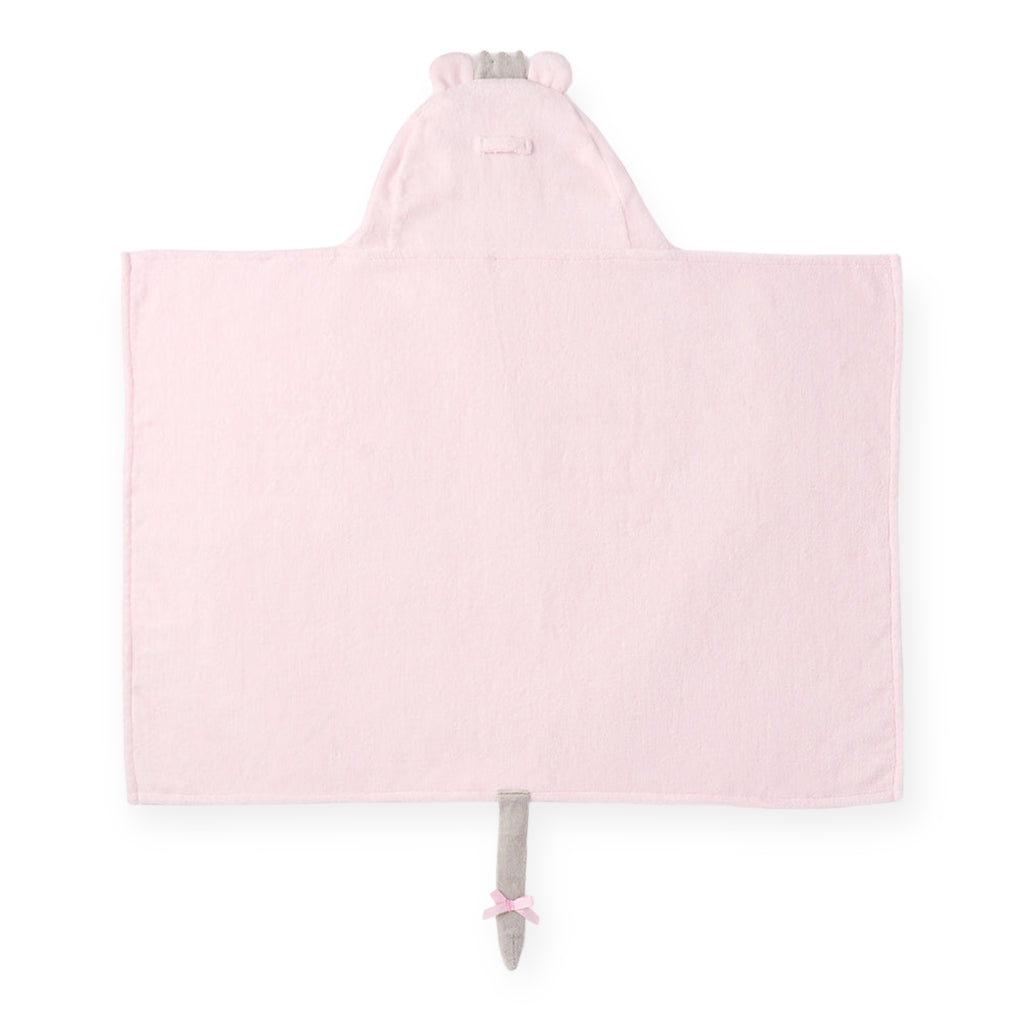 Elegant Baby Hooded Bath Wrap ~ Princess Mouse