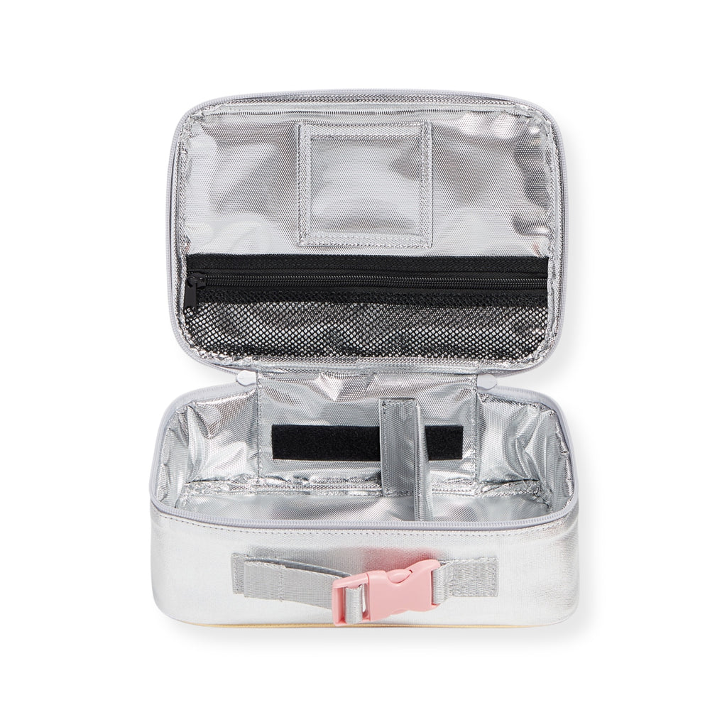 State Bags Rodgers Lunch Bag ~ Pink/Silver