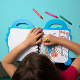 Omy Super Coloring & Sticker Book ~ Dino