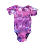 The Wildest Company Ice-Dyed Onesie & Hat Set ~ Ultraviolet