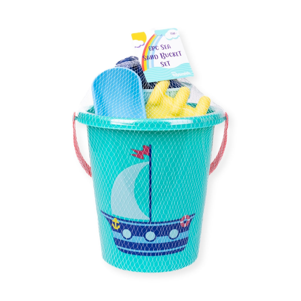 Toysmith 6pc Sand Bucket Set ~ Ship