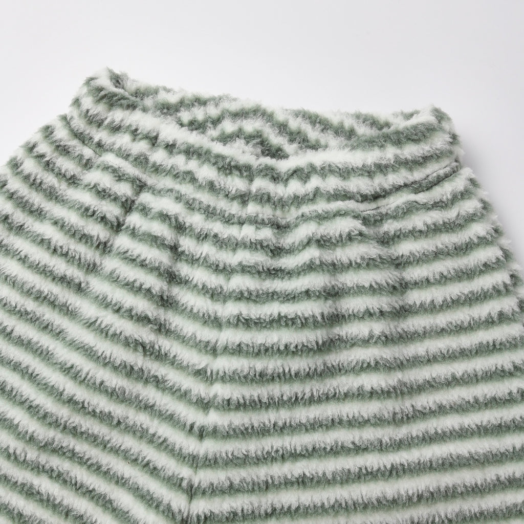 Rylee + Cru Fuzzy Snap Pullover & Relaxed Sweatpants Set ~ Evergreen Stripe