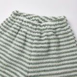 Rylee + Cru Fuzzy Snap Pullover & Relaxed Sweatpants Set ~ Evergreen Stripe