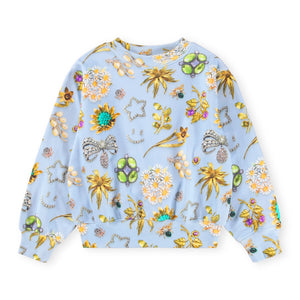 Molo Marge Sweatshirt & Barbera Skirt Set 7-12 ~ Royal Bling