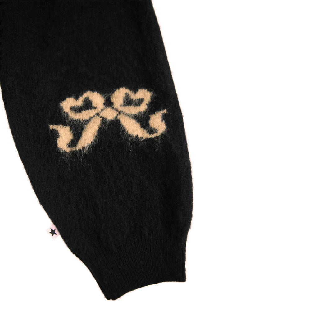 Molo Baby Gilby Knit Sweater & Solana Pants Set ~ Fancy Bows