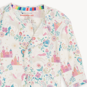 Magnetic Me Modal Ruffle Footie ~ Tail of Magic