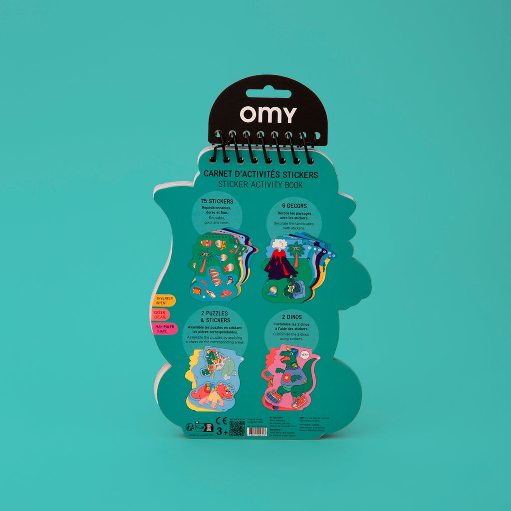 Omy Sticker Activity Book ~ Dino