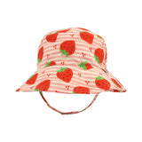 Zoocchini Baby/Toddler Printed Bucket Hat ~ Strawberry