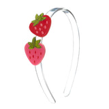 Lilies & Roses Double Strawberries Headband
