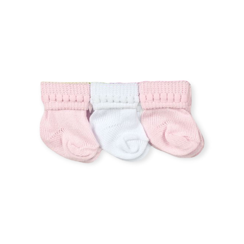 Jefferies Socks Baby Rock-A-Bye Turn Cuff Bubble Socks 6pk