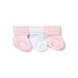 Jefferies Socks Baby Rock-A-Bye Turn Cuff Bubble Socks 6pk