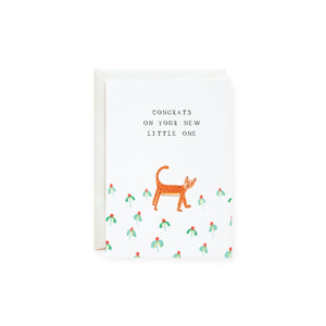 Mr. Boddington's Studio Petite Gift Card ~ Little Cheetah