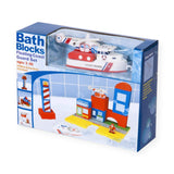 BathBlocks Floating Coast Guard Bath Toy