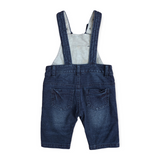 Me & Henry Gleason Jersey Denim Overalls ~ Navy