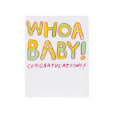 Egg Press Baby Card ~ Whoa Baby!
