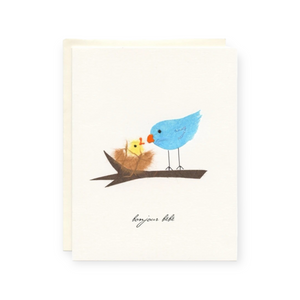 Flaunt Baby Card ~ Bonjour Bebe