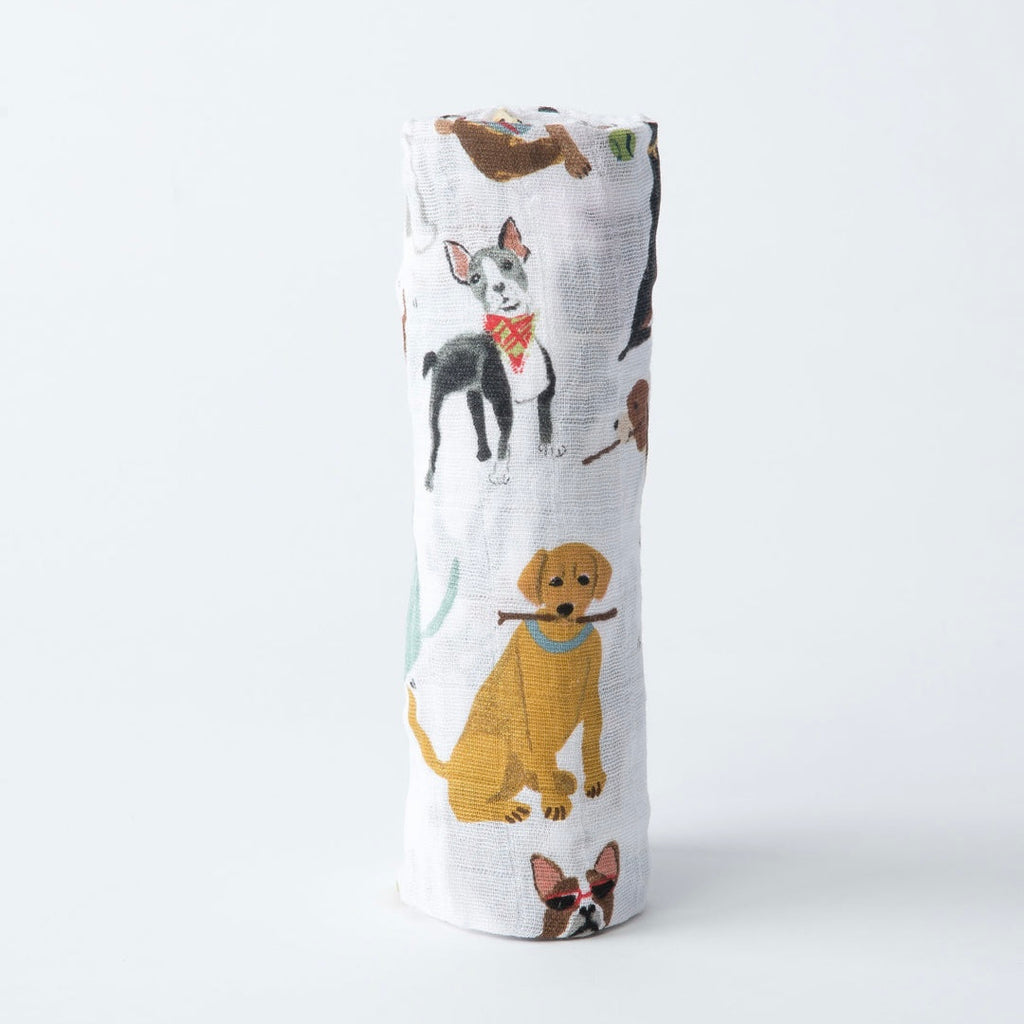 Little Unicorn Cotton Muslin Swaddle ~ Woof
