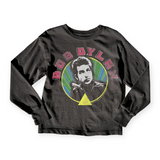 Rowdy Sprout Bob Dylan l/s Tee ~ Vintage Black