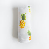 Little Unicorn Deluxe Muslin Swaddle ~ Pineapple