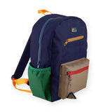 Mayoral Color Block Backpack ~ Navy