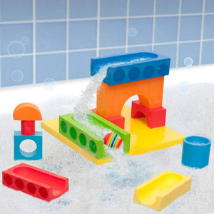 BathBlocks Ball Run & Waterfall Bath Toy
