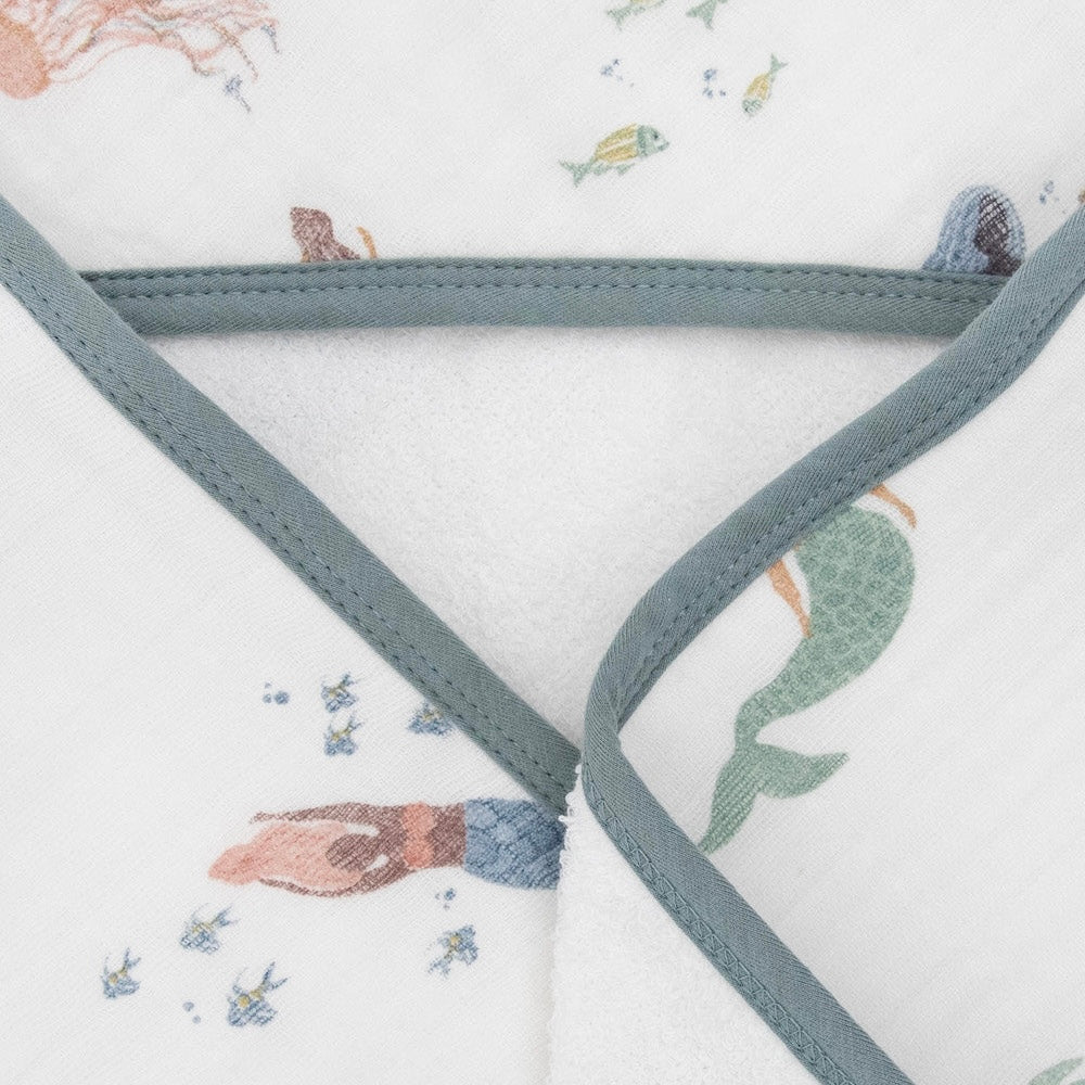 Little Unicorn Hooded Towel ~ Mermaids