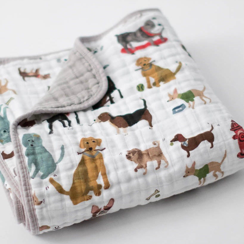 Little Unicorn Cotton Muslin Quilt ~ Woof