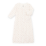 Petit Bateau Printed Convertible Gown ~ White Floral