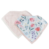 Loulou Lollipop Muslin Bandana Bib Set ~ Bluebell