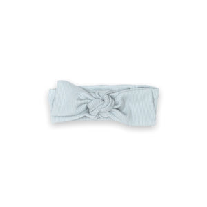 Tun Tun Baby Girl Ribbed Headband ~ Light Blue