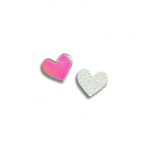 Milk x Soda Mini Heart Hair Clip Duo