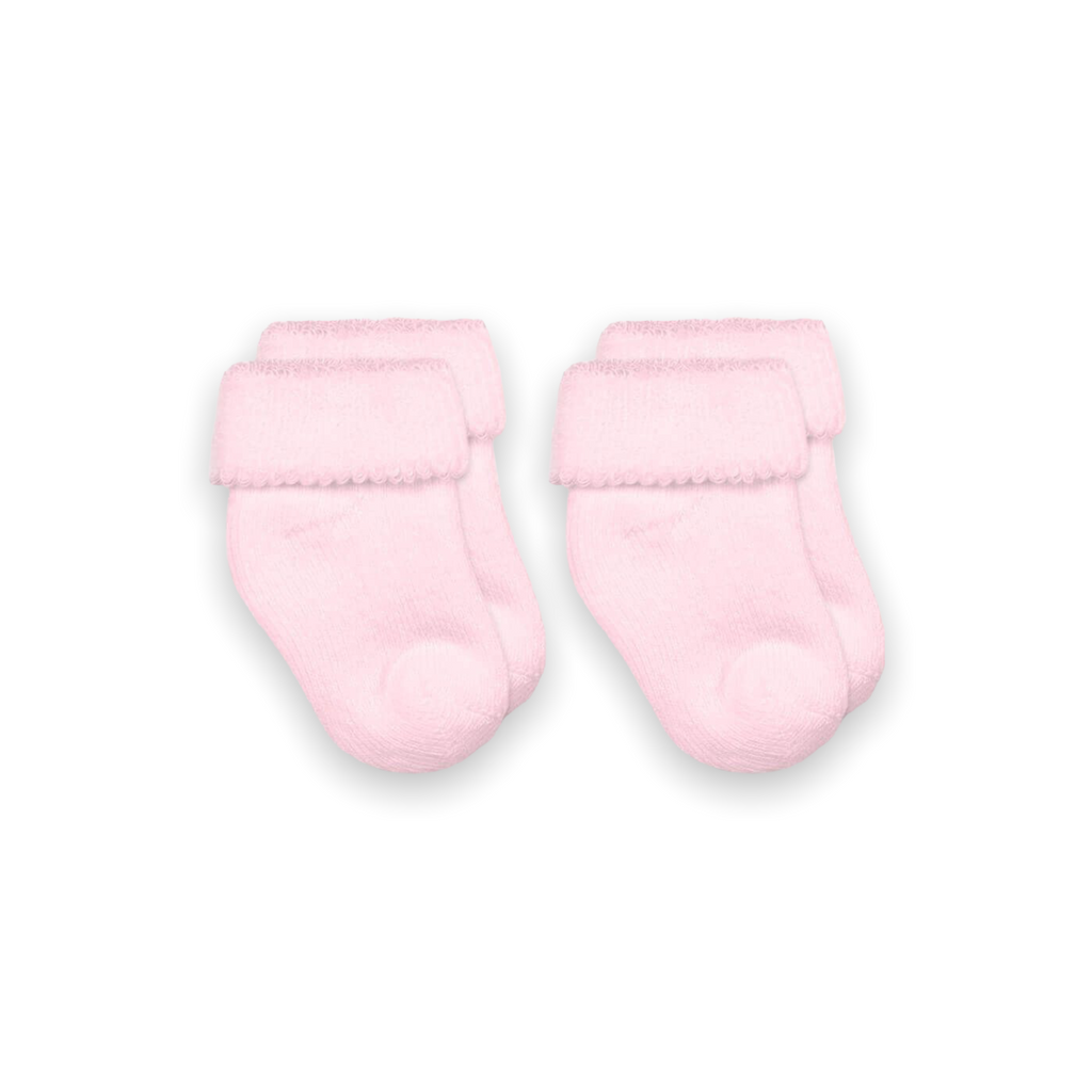 Jefferies Socks Baby Terry Turn Cuff Bootie Socks 2pk