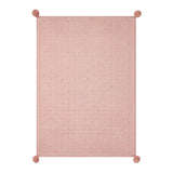 Elegant Baby Popcorn Knit Blanket ~ Pink