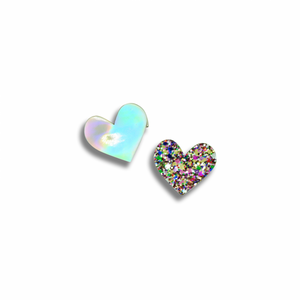 Milk x Soda Mini Heart Hair Clip Duo
