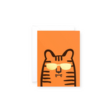 Wrap Tiger Mini Birthday Card