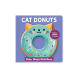 Mudpuppy Cat Donuts Color Magic Bath Book